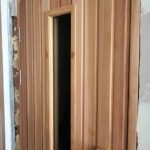 Custom Built Sauna Door