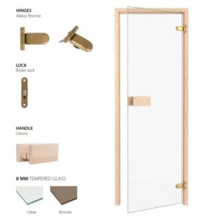 SDS sauna door kit