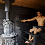 Harvia 'Legend' Electric or Wood-fired Outdoor Sauna