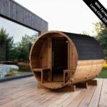 'Natural' Thermo Barrel Sauna