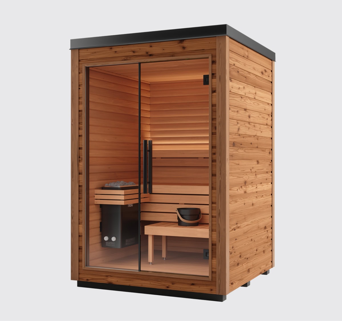 Mira Outdoor Sauna - Natural Small